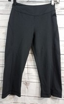 Adidas Pants Size Small Crop Leggings Workout Yoga Gym Training Running ... - $27.46
