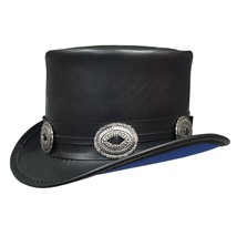 Slash Tribute Black Leather Top Hat - £241.04 GBP