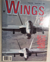 WINGS aviation magazine August 1984 - £10.88 GBP