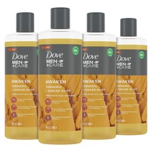 DOVE MEN + CARE Face + Body Wash For Men Awaken Turmeric + Ginger Root 1... - £46.18 GBP