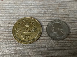 Vtg 1950 San Gabriel Valley Shrine Club Spinner Medal Shriners Token Coin - £12.42 GBP