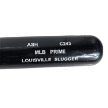 Game Used  MLB Bat Ash c243 Prime Louisville Slugger Cracked 33.5 511619 - £44.92 GBP