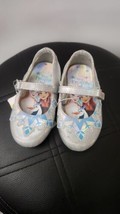 Disney Toddler Girls&#39; Frozen Ballet Shoes Size 6 PRINCESS SHOES - £11.95 GBP