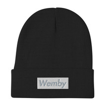 WEMBY Victor Wembanyama EMBROIDERED BEANIE One Size Knit Cap Spurs Baske... - $26.00