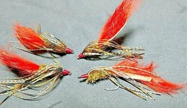 2021, Swimbait for Red Drum, Seatrout, Snook, Ling Cod (Sold Per 4) Orange-Gold - £5.93 GBP