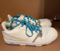 Nike Air Prestige iii Women&#39;s Sneakers White Teal Purple Size 8 394656-145 - £25.02 GBP