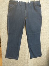 Red Kap Denim Work Jeans Mens 46x30 Construction Outdoors Lumberjack Boo... - £17.08 GBP