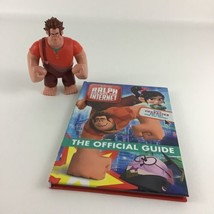 Disney Ralph Breaks The Internet Hardcover The Official Guide Book w Figure Lot - $16.78