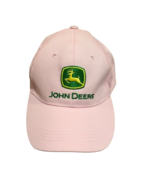 John Deere Pink Cotton Baseball Cap Hat One Size Nothing Runs Like a Deere - £9.48 GBP