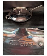 Tout Revêtu 12 Inch Acier Inoxydable Wok Stir Poêle Couvercle USA - $1,201.05 MXN
