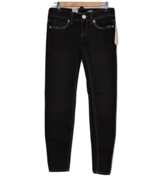 Seven 7 Jean Leggings Size 27 Casual Pants Dark Embellished Jeggings Com... - £27.96 GBP
