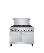 48in 8 Burner Range Full Oven Atosa Cookrite AGR-8B LP or Nat Gas Free L... - $5,216.43 CAD