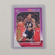 Lou Williams LA Clippers 2019-2020 Panini NBA Hoops Card #84 Purple Parallel NM - $4.17