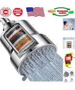 Filtered Shower Head with 3 Modes &amp; 15 Stage Hard Water Filter for Skin ... - $55.73 CAD