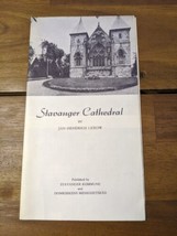 Vintage Norway Stavanger Cathedral Brochure - £28.48 GBP