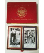 Cincinnati Historical Society Double Deck Playing Cards Bridge &amp; Mt. Auburn - £15.31 GBP