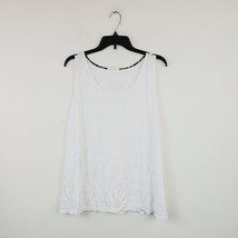 Style &amp; Co Womens XL White High Low Hem Tank Top Retagged CN51 - £13.81 GBP