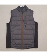 Solaris Men&#39;s Puffer Vest Size S Small Gray Outdoors Casual Sleeveless J... - $26.87