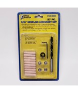 New Drill Master 27Pc 5/16&quot; Doweling Accessory Kit .25&quot; diam. x 1.5&quot; Lon... - £10.90 GBP