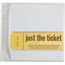 Just the Ticket Refill Sheets Peter Pauper Press - £7.84 GBP