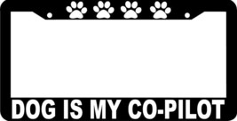 Dog Is My CO-PILOT Copilot License Plate Frame - £4.29 GBP