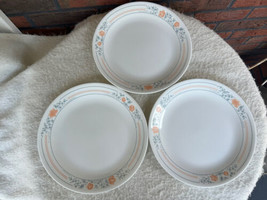 Set 3 Corelle Corning Apricot Grove Pattern 10-1/4&quot; Dinner Plates Dishes... - £8.18 GBP