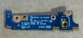 Genuine Dell Precision 15 7510 Power Button Board No Cable HUA01 LS-C545P - €5,56 EUR