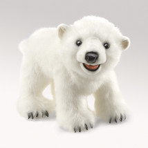 Polar Bear Cub Puppet - Folkmanis (3041) - £27.26 GBP