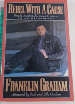 rebel with a cause by franklin graham 1995 paperback novel - £4.67 GBP
