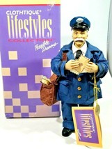 1995 Clothtique Lifestyles by Possible Dreams Fireman Figurine 10” Postman - £38.91 GBP