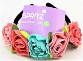 Spritz™ Girls Floral Headband - Flowered Crown - New - $6.99