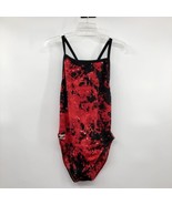 Speedo Red Black White Endurance Swimsuit Womens L? Used - £12.45 GBP