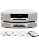 Bose Wave Music System with Multi-CD Changer -- Platinum White, Compatib... - $900.87 CAD