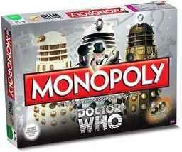 Monopoly Doctor Who 50th Anniversary Collector&#39;s Edition Board Game NEW SEALED - £42.98 GBP