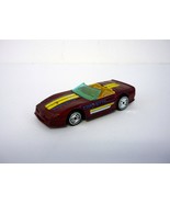 Hot Wheels &#39;83 Custom Corvette Convertible Red Die-Cast Car w/Ultra Hots... - $16.22 CAD
