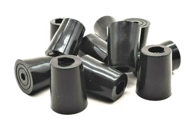 1&quot; x 1 1/8” D X H  Rubber Feet w Washer  Rubber Bumpers  Various Package Sizes - £8.48 GBP+