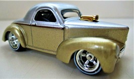 Hot Wheels - Custom PRO-STREET 1941 &#39;41 Willys Coupe - Real Riders - £5.47 GBP