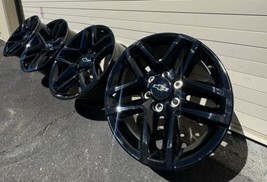 Chevy Suburban Tahoe Factory OEM Trail Boss 18” Black Wheels Rims 5911 Z... - $988.00