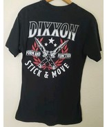 Dixxon Shirt Mens Medium Black Knife Stick &amp; Move Graphic T-Shirt Short ... - $22.00