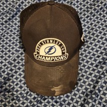 Pro Fanatics 2021 Stanley Cup Champion black camo Tampa bay Lightning cap - $19.79