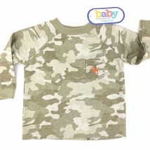 Green Camo Shirt Size 6-9 Months Camouflage Fits upTo 19 Lbs Baby Connection NWT - £6.75 GBP
