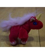Neopets RED UNI 5&quot; Plush Stuffed Animal - $15.35