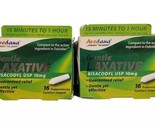 Lot Of 2 Gentle Laxative Bisacodyl USP 10mg 16 Suppositories Exp 05/2025 - $17.81