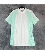 J Lindeberg Polo Shirt Mens XL Colorblock Performance Golf Short Sleeve ... - $15.33