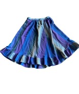 Vintage Panhandle Slim Skirt Women&#39;s Medium Western Square Dance Denim W... - $760.27 MXN