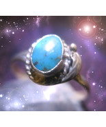 Haunted Tribal RING GREAT SPIRAL AMPLIFY ENERGIES HIGH MAGICK 925 WITCH ... - £77.13 GBP