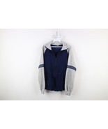 Vtg 70s Soffe Mens Medium Distressed Color Block Striped Tennis Track Ja... - $81.17 CAD