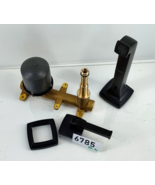 FOR PARTS ONLY-Kohler Riff Single-Handle Wall-Mounted Faucet in Matte Black - $345.81 CAD