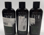 (3x Bottles)  American Crew 3-in-1 Tea Tree Shampoo Conditioner Body Was... - $21.73 USD