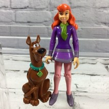 Scooby-Doo Hanna-Barbera Cartoon Action Figures Lot Of 2 Daphne Scooby  - £11.67 GBP